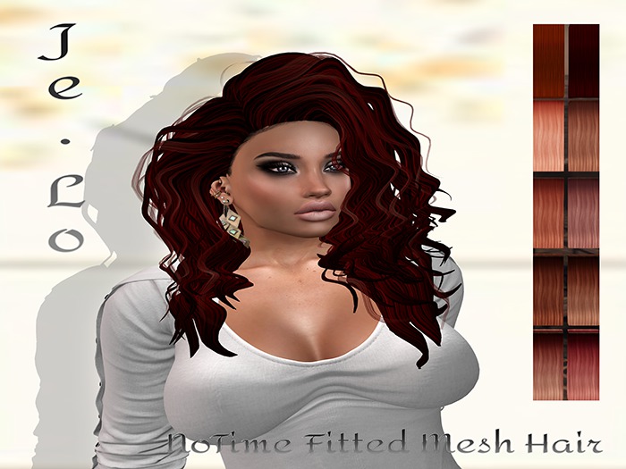 NoTime Mesh Hair 10 Color Red Pack