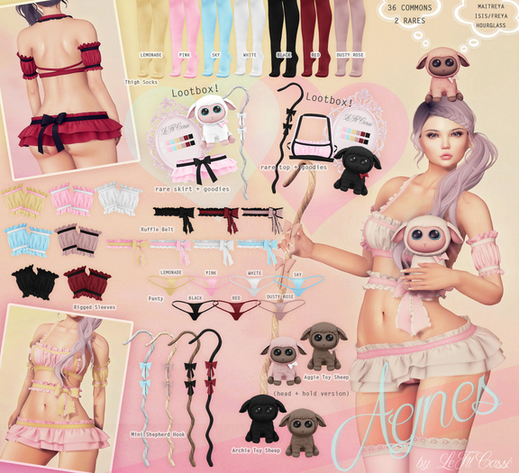 {le fil casse} Agnes Top Hourglass RARE + Lootbox