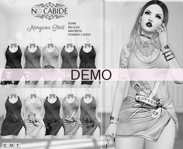 demo :: No Cabide :: Morgana Shirt - HUD 10 Models