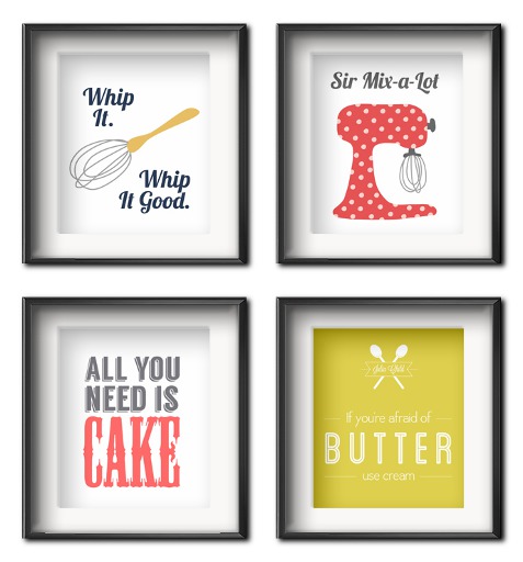 Wall Decor - Kitchen Baking