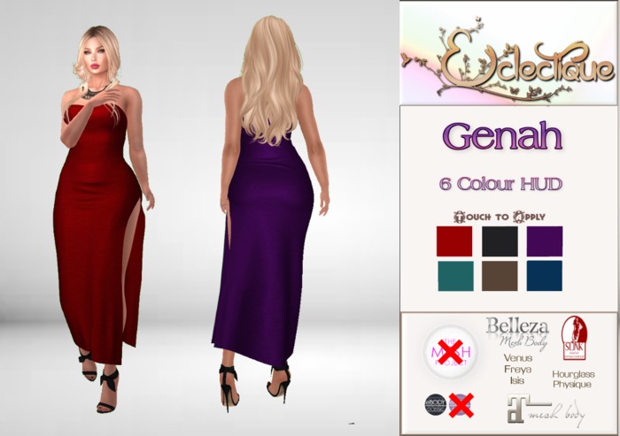 [Eclectique] Genah - With 6 Colours HUD