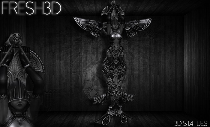 Fresh3D Mermaid STATUE