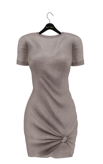fame femme: Milana Dress - Maitreya - Beige