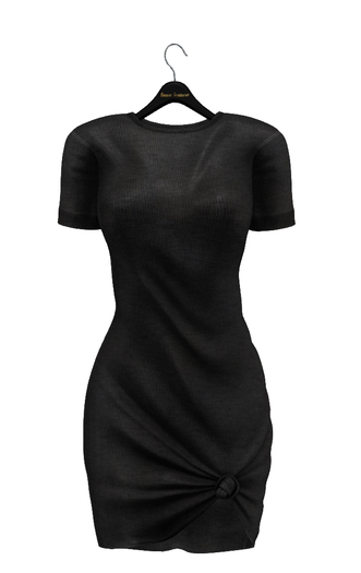 fame femme: Milana Dress - Maitreya - Black