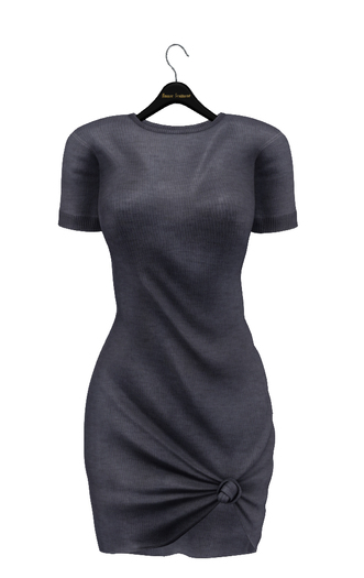 fame femme: Milana Dress - Maitreya - Dark Blue