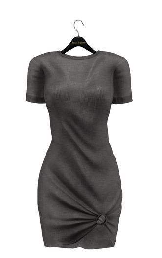 fame femme: Milana Dress - Maitreya - Grey
