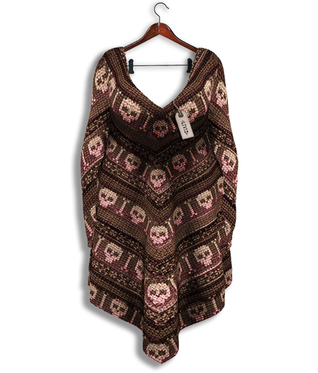 LiViD: Limbo Poncho Dress_Fall Knit