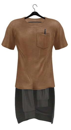 fame homme: Shirt SweaterSet - Fox