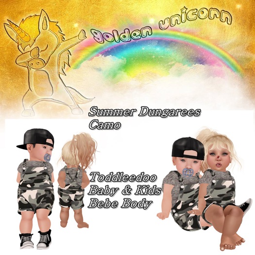 Golden Unicorn ~ Summer Camo
