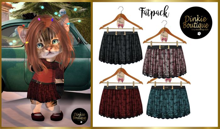 *DB* DINKIES AMY MINI SKIRT *FATPACK*