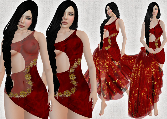 *Heart* - Luisa Camisk Red