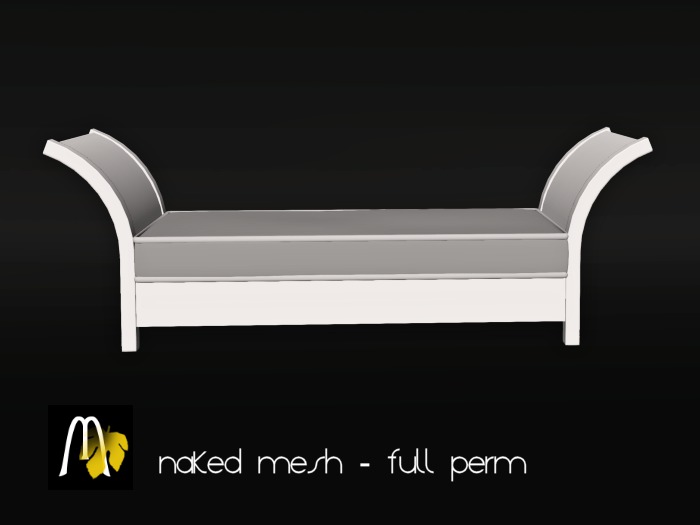 MESH Bar Stool with Piped Cushion ONLY - .5 LI 