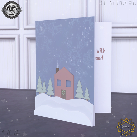 Ama. : Holiday House Card Copy Version