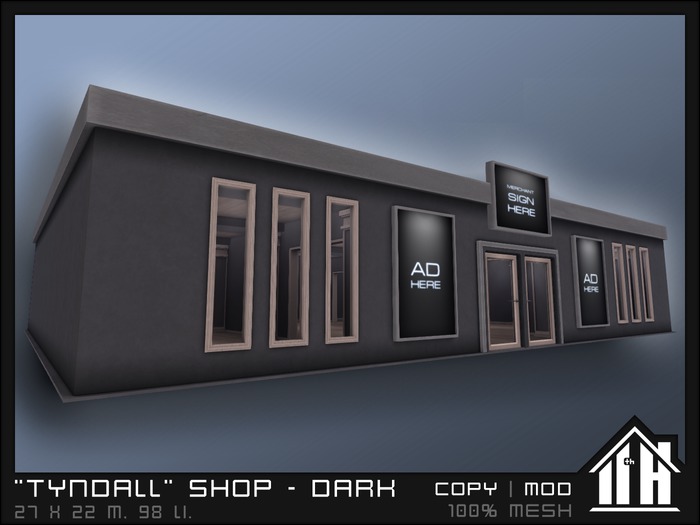 11th House - "Tyndall" Shop - Dark - DEMO