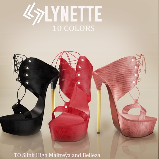 LEGENDAIRE - LYNETTE HEELS