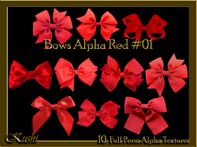 Bows Alpha Red #01 Textures