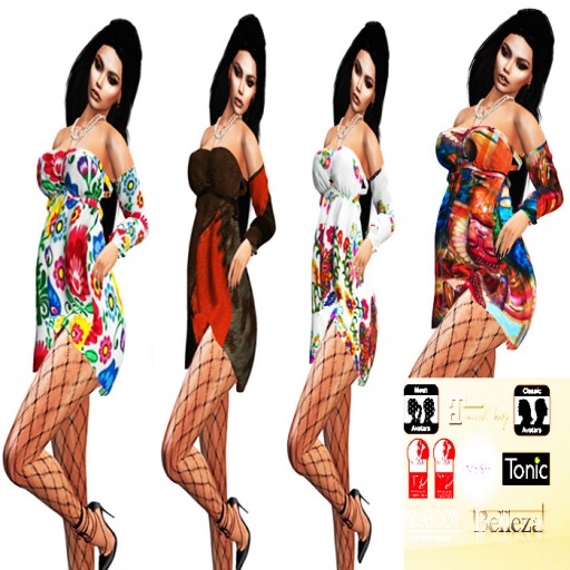 -CANDY-BARBARA-SARAL DRESS-OUTFIT