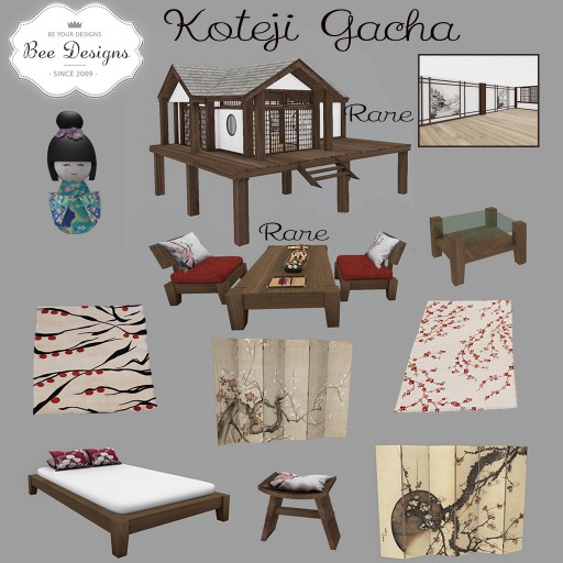 Bee Designs Kote-ji Gacha Rug
