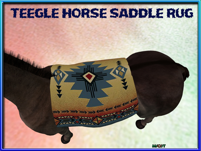 Teegle Native  Saddlepad 1