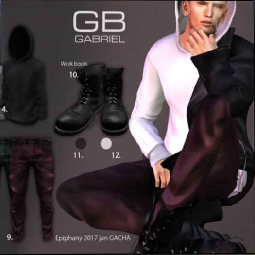 ::GB:: BLACK 2017 FULL OUTFIT - Hoodie-Boots/Pants-RARE Jacket
