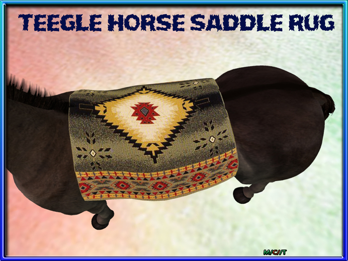 Teegle Native Saddlepad 3