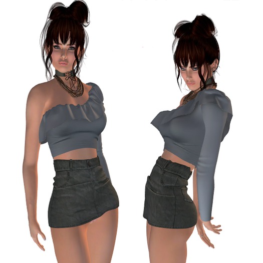 Di Anna Ruffle Crop Top FULL