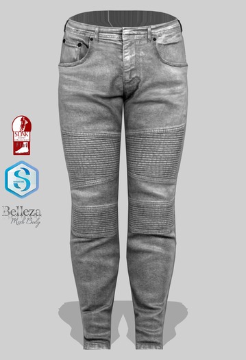 DossiEr_skinny leg biker *Grey *WEARME