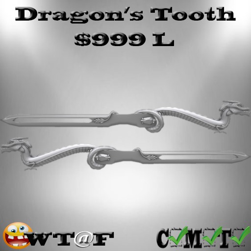 (+_+) WT@F - Dragon's Tooth {FULL PERM}
