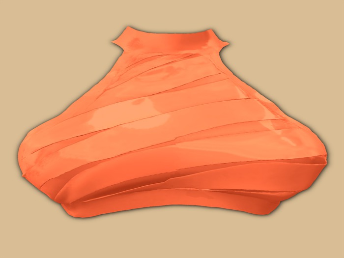 /Insta./ Kandi Top Peach