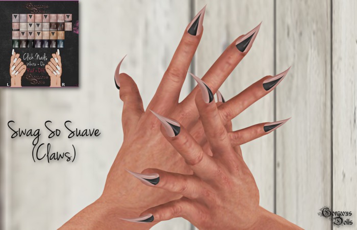 ~GD~Swag So Suave(Claws) - Adam Mesh BENTO Hands