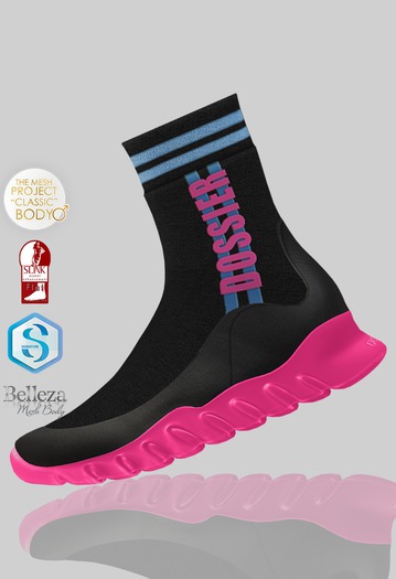 DossiEr_ Socks Sneakers_PINK_*WEARME