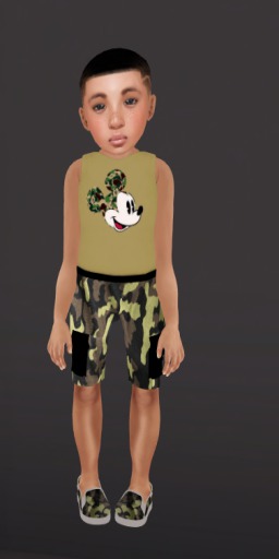 Camo Mickey Fit