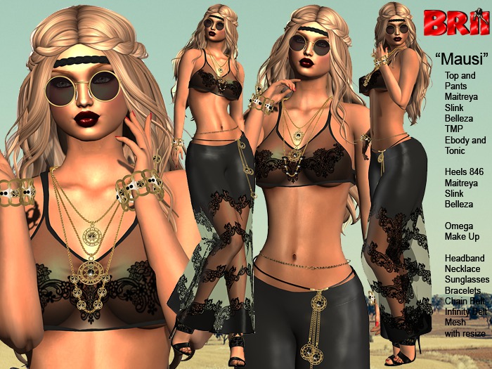 **MAUSI BOHO STYLE COMPLET OUTFIT **