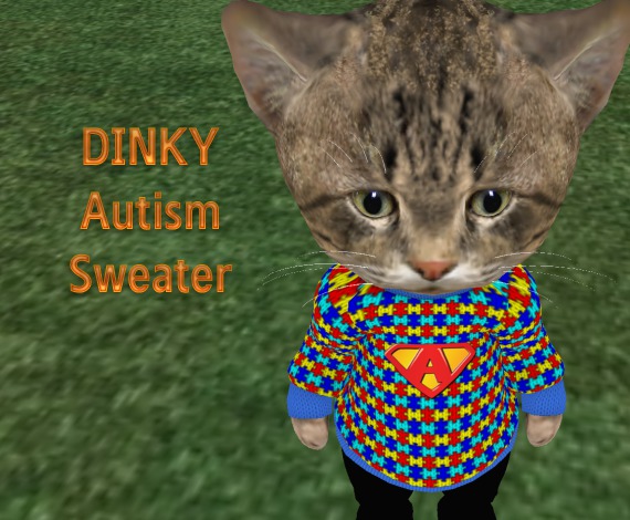 Dinkie Autism Sweater Boxed