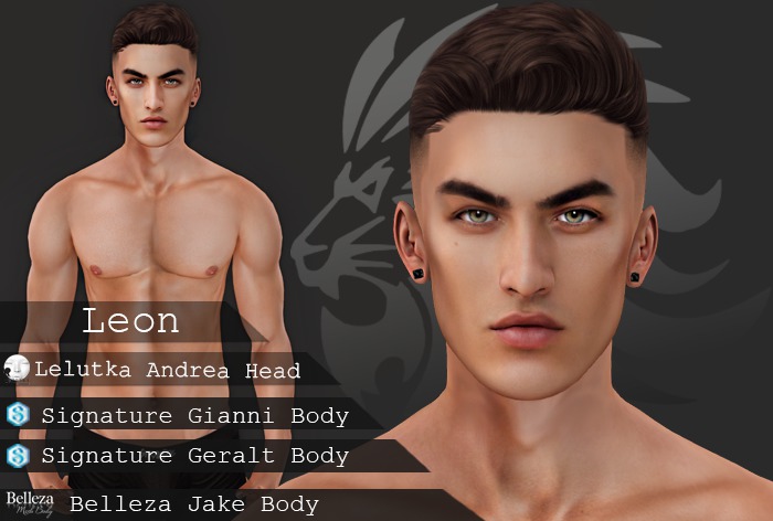 Leon Shape (Signature / Belleza & Lelutka Andrea)