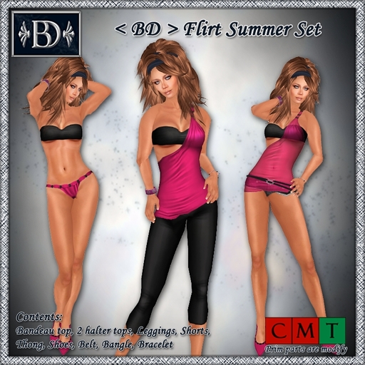 < BD > Flirt Summer Set (Transfer)