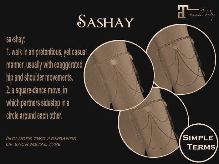 Sashay Armbands - Demo