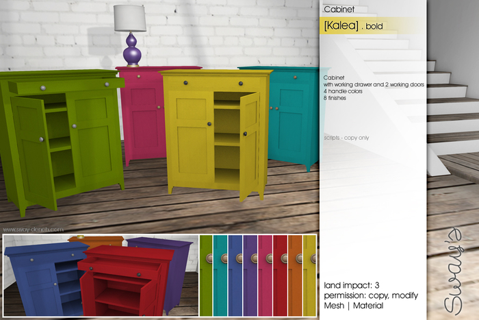 Sway's [Kalea] Cabinet . bold