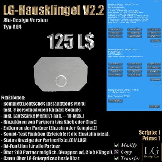 Hausklingel Typ A04