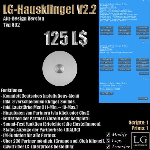 Hausklingel Typ A02