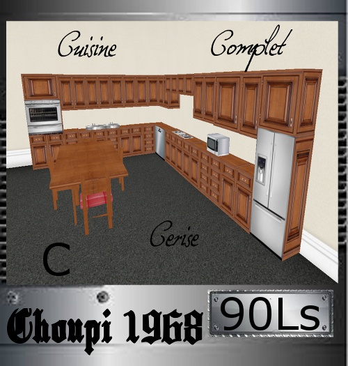 Cuisine Complet C - CERISE - Boite