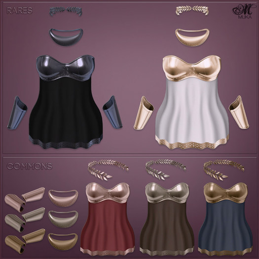 *MUKA* Athena - Black - M RARE