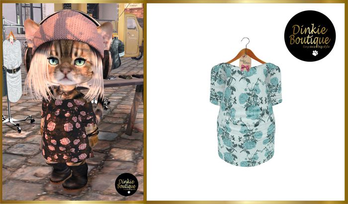 *DB* DINKIES GOLDIE DRESS white