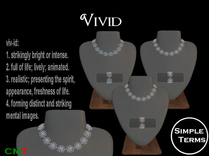 ST - Vivid - Necklace & Bracelet - Set 1 (WEAR ME)