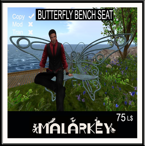Butterfly Bench Seat