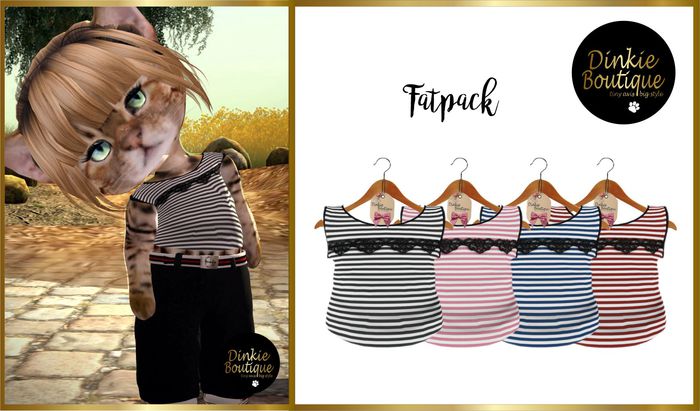 *DB* DINKIES DOLLY TOP *FATPACK*