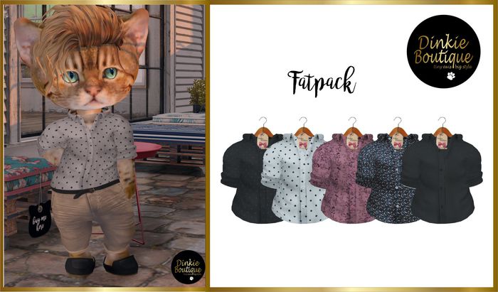 *DB* DINKIES HIPSTER DRESS SHIRT II *FATPACK*