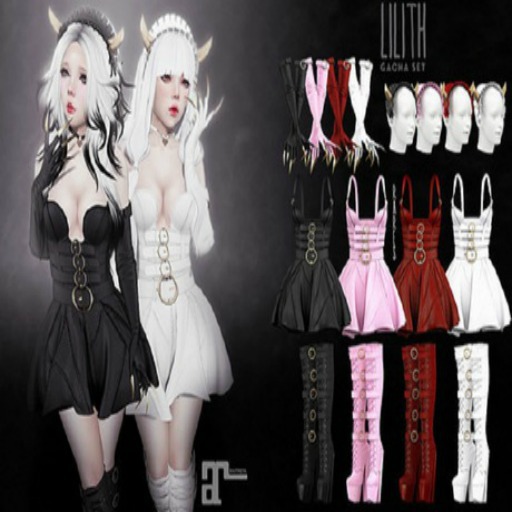 Violent Seduction - Lilith Boots (Red)