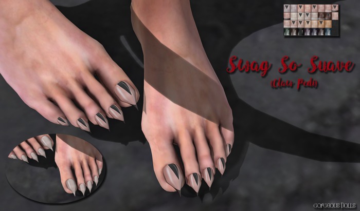 ~GD~Swag So Suave(Claws/Pedi) - Nardcotix David Mesh Feet