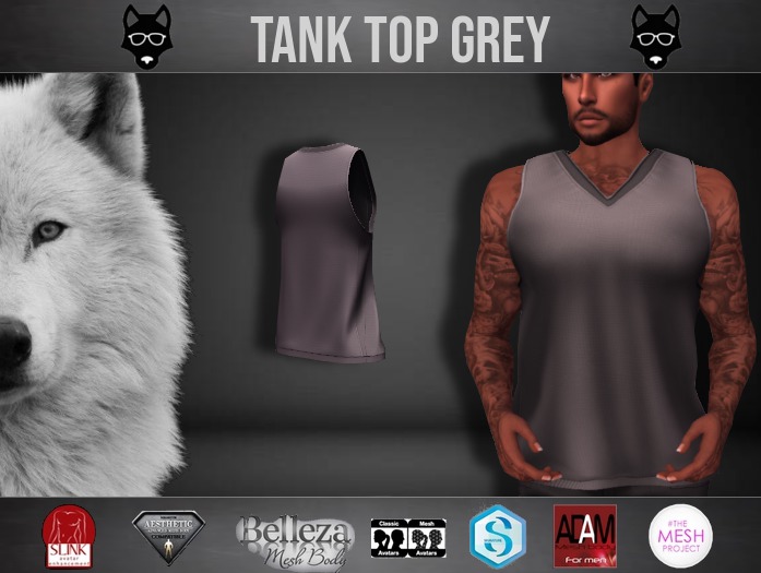 Alcateia - Tank Top Grey